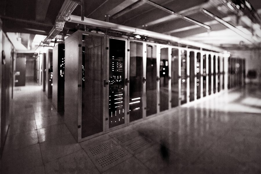 Empty server room 1210722